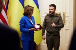 Встреча со спикером Палаты представителей Конгресса США Нэнси Пелоси в Киеве