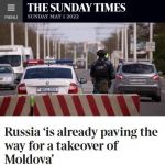 Источники издания The Times в украинской разведке утверждают, что РФ разработала четкие планы вторжения в Молдову