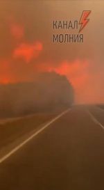 Видео лесных пожаров в Красноярском крае. Видео