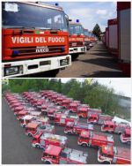 45 пожарных машин передала Украине Италия