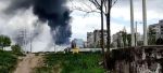 Азовсталь снова пылает после бомбардировок войсками РФ