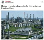 Встреча послов ЕС в Брюсселе по вопросу эмбарго на российскую нефть сегодня вновь закончилась безрезультатно