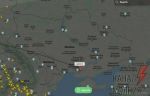 По данным Flight Radar над небом Украины недавно пролетел самолет Boeing 747-4R7F, следовавший по маршруту Амстердам - Баку