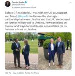 Дмитрий Кулеба встретился с Лиз Трасс во время встречи стран G7