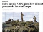 Польша и страны Балтии просят развернуть на своей территории дополнительные силы НАТО из-за российской угрозы