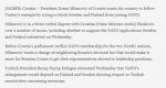 Президент Хорватии Зоран Миланович выразил желание, чтобы его страна вслед за Турцией попыталась заблокировать процесс рассмотрения заявок Швеции и Финляндии на вступление в НАТО