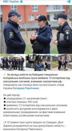 МВД: В Киевской области выявлено 13 потерпевших от сексуальных преступлений, совершенных россиянами