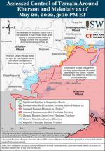 Войска РФ готовятся к затяжным боям на юге Украины, – Институт изучения войны