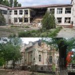 Орехов, Запорожская область. Последствия обстрела со стороны войск РФ