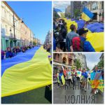 Акции в поддержку Украины 22 мая