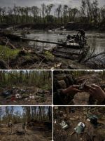 The New York Times публикует фото с неудачной для россиян переправы в Белогоровке Луганской области