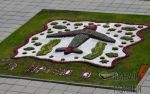 В Киеве создали цветник, посвященный самолету «Мрия»