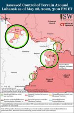 Институт изучения войны: Путин бросает людей на Северодонецк, считая, что взятие города повлияет на исход войны