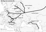 Издание Frankfurter Allgemeine Zeitung публикует карту российских нефтепроводов, которые не попадают под санкции