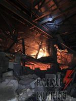 В результате обстрела войсками РФ Киевского района Харькова ночью 2 июня, произошел пожар в школе, горело помещение библиотеки