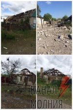 Так выглядят жилые дома в Лимане Донецкой области после обстрелов российскими войсками