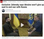 ВСУ будут сражаться за Донбасс, — заявил Владимир Зеленский в интервью CNN