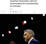 Канцлер Австрии Карл Нехаммер призвал к промежуточному этапу между сотрудничеством и полноправным членством в ЕС для Украины