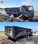 В Бучанском районе Киевской области на мине подорвался грузовик с песком, сообщает ГСЧС Украины