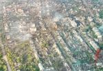 В сети опубликовали фото Попасной, Луганская область, с высоты