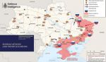 Карта российского вторжения в Украину по данным британской разведки на 12 июня