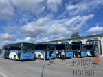 Эстония передала первые 5 автобусов для Бучанского района Киевской области, сообщила посол Украины в Эстонии Марьяна Беца