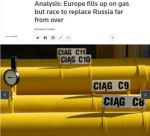 Полное прекращение поставок газа из России будет наихудшим сценарием для Европы этой зимой