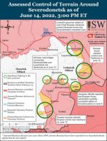 Российские войска продолжают подготовку к наступления в направлении Славянска — американский Институт изучения войны (ISW)
