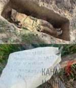 В Киевской области, недалеко от села Андреевка, обнаружили захоронение российского солдата с надписью «заблудился на учениях»