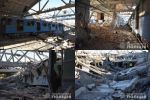 Нацполиция Украины опубликовала последствия ракетного удара войск РФ по депо харьковского метрополитена