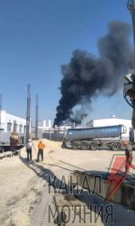 В России в Ростовской области горит Новошахтинский нефтеперерабатывающий завод, который связан с Медведчуком