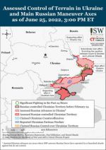 Армия РФ постепенно продвигается к северу и юго-востоку от Бахмута Донецкой области – ISW