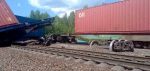 В Амурской области РФ сошли с рейсов 14 вагонов грузового поезда. Движение поездов по этому участку приостановлено