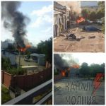 В оккупированной Ясиноватой Донецкой области украинские военные ударили по казарме россиян