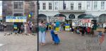 Акции и митинги в поддержку Украины 10 июля
