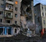В результате попадания российской ракеты утром 11 июля частично разрушена жилая шестиэтажка в центральной части Харькова. Видео