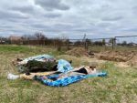 9 несанкционированных захоронений мирных граждан на территории Бородянки обнаружили правоохранители после освобождения области от оккупантов