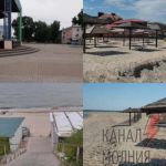 Пустые пляжи Бердянска и Кирилловки (временно оккупированная территория Запорожской области)