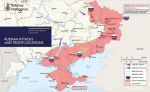 Карта российского вторжения в Украину по данным британской разведки на 11 июля
