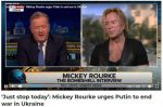 Микки Рурк призывает Путина прекратить войну в Украине