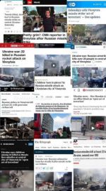 Первые полосы всех западных издательств посвящены теракту России в Виннице