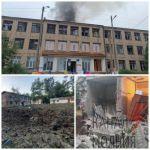 Глава Донецкой области Павла Кириленко сообщил, что в Торецке 3 ракеты повредили жилой дом, школу и детсад