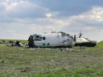 Сегодня утром в Вольнянском районе Запорожской области упал самолет Ан-26