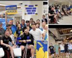 Штат Миннесота 23 июля встретил первых 5 украинских военных, которые нуждаются в протезирование конечностей
