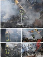 Утренний прилет в Харьков: разрушено производственно-складское здание