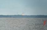 Российский «Газпром», начиная с мая, сжигает газ вблизи компрессорной станции «Портовая» и одноименного LNG-терминала