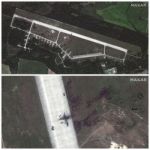 Компания Maxar обнародовала спутниковые снимки белорусского аэродрома у села Зябровка, где местные вечером 10 августа слышали звуки взрывов и вспышки света