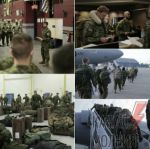 Около 90 военнослужащих, в основном 3-го батальона канадской легкой пехоты принцессы Патриции, отправились из Эдмонтона в Соединенное Королевство, где они будут проводить боевую подготовку для украинских солдат в рамках операции UNIFAER (ЮНИФАЕР)