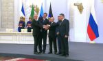 Владимир Путин объявил об аннексии украинских территорий на церемонии в Кремле