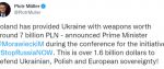 Польша поставила в Украину военной помощи уже на более чем $1,6 млрд